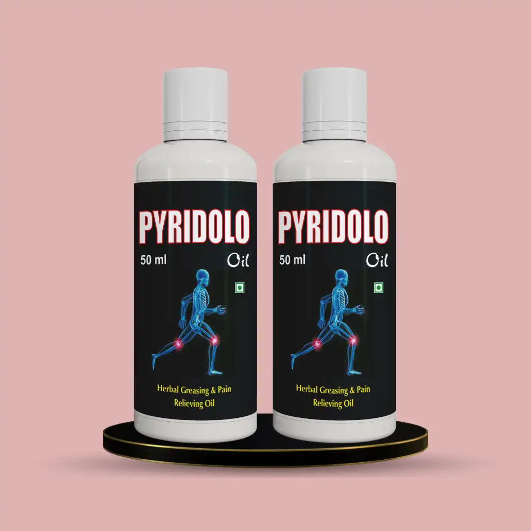 Pyridolo Ayurvedic Oil | Herbal Greasing & Pain Relieving Oil | 50ml