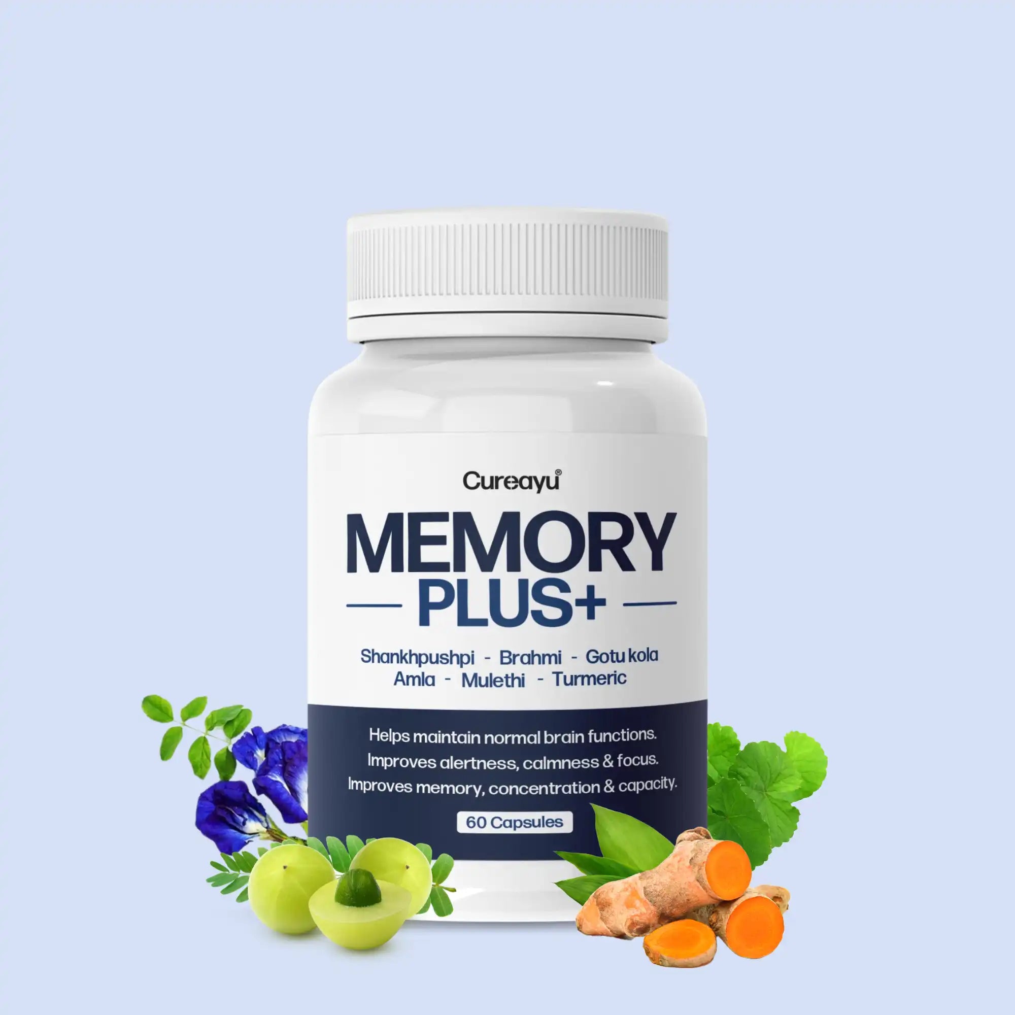 Memory Plus Capsules | Improves Memory & Concentration