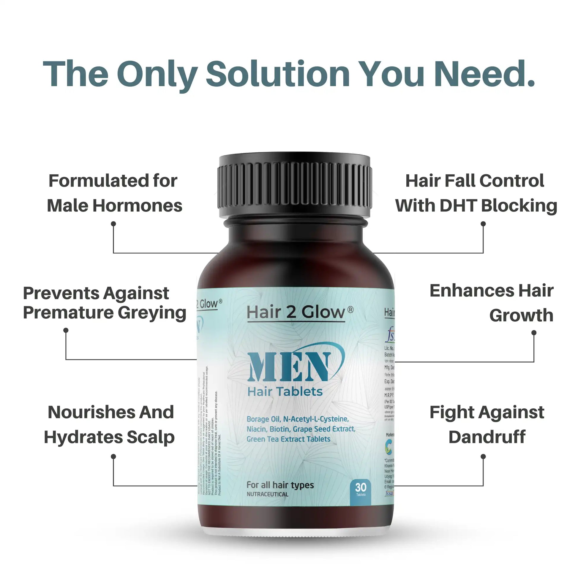 men hair loss tablet